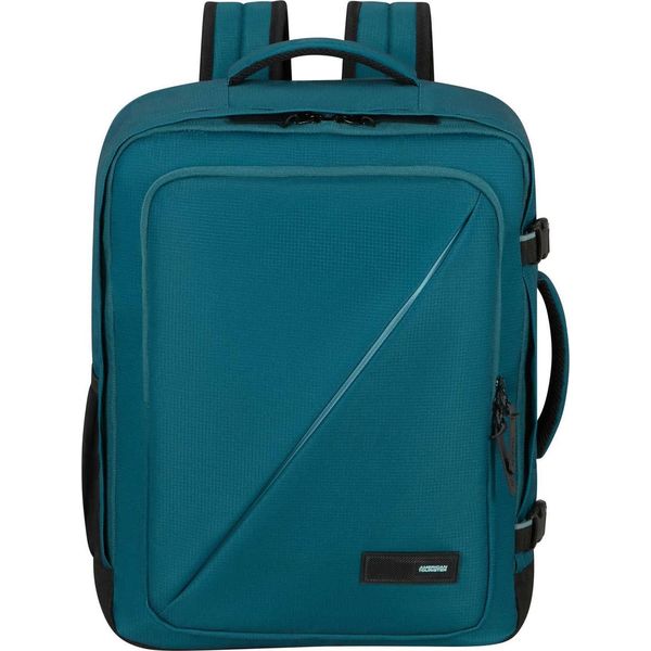 American Tourister Zaino Borsa Da Viaggio Con Scomparto Per Laptop Take2Cabin Casual Backpack 38,5L Totally Teal Petrolio-image