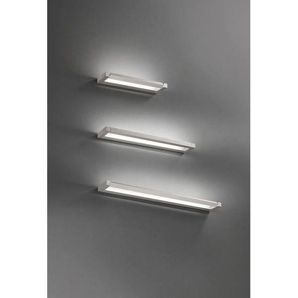 Slim - Applique Led Da Parete 24W Cct 2700K-4000K, L.79,2 Cm, Orientabile, 1920 Lm, IP20 - Perenz - Alluminio-image