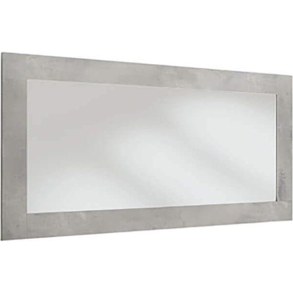 Milanihome.It - Specchio Moderno Rettangolare Di Design Moderno Industrial Cm 177 X 86Di Coloregrigio-image