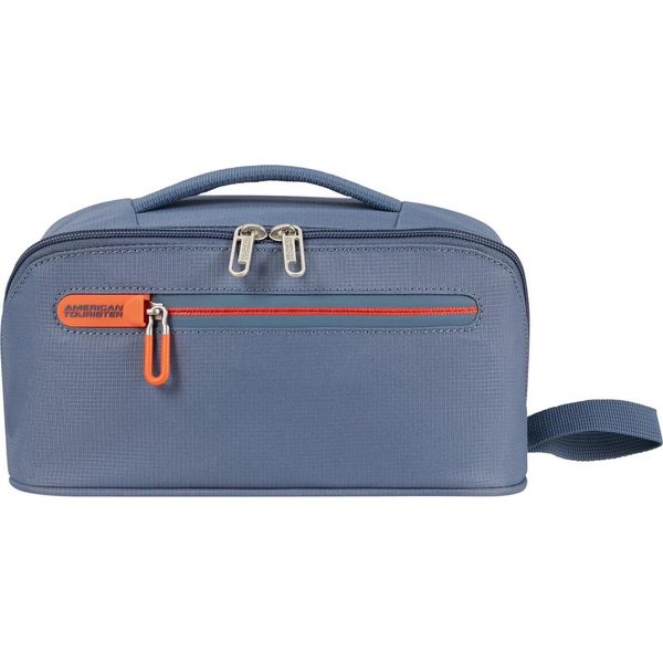 American Tourister Borsa Da Toilette Cloudrider Washbag Stone Blue Grigio Cadetto-image