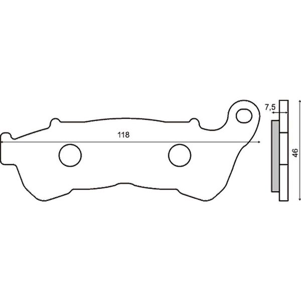 Rms Honda Sh 150I 225102543 Pastiglie Freno Sinterizzate Argento Argento Taglia Unica-image