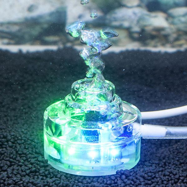 Luce A Bolle D'aria Impermeabile Per Acquari, Accessori Per Acquari, Decorazioni Per Acquari E Accessori Paesaggistici, Lampada Per Decorazione Paesaggistica Sommersa Per Acquari, Usa,-image