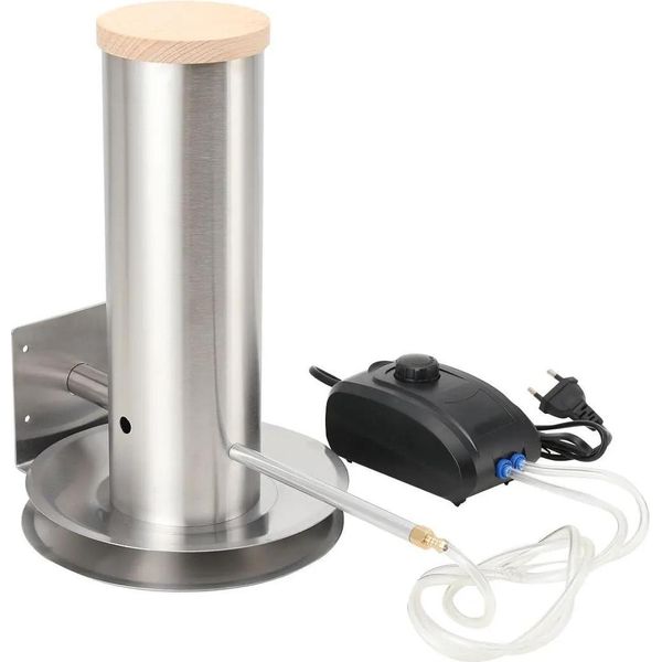 Generatore Di Fumo Freddo Per Grill E Smoker - Accessori Per Barbecue - Metallo - Per Grill A Carbonella - Capacità 2-3 Kg - Cottura/Cottura/Grigliatura-image