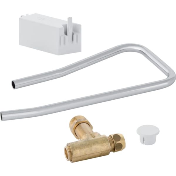 Set Di Conversione Geberit Per Allacciamento Idrico Posteriore Centrale Ad AP140 Bianco-image