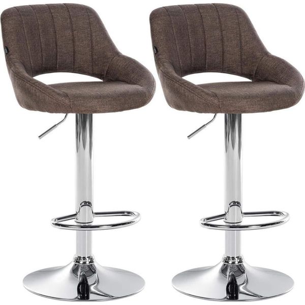 Set Di 2 Sgabelli Da Bar - Sgabelli Moderni - Regolabili In Altezza, Comfort Ideale-image