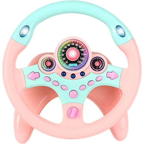 Volante Giocattolo Per Bambini, Simulazione, Guida, Auto, Educazione, Girevole A 360 Gradi, Staccabile, Per Bambini Dai 3 Anni, Tipo 2-image