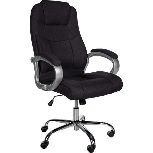 Sedia Da Ufficio Ergonomica, Sedia Da Ufficio, Portata Fino A 150 Kg - Opzioni Di Comfort Regolabili | Colore: Nero-image