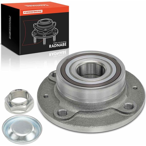 Frankberg 1X Mozzo Ruota Set Di Cuscinetti Asse Posteriore Entrambi I Lati Per CitroëN C5 I Break Ii 1.8L 2.0L 2.2L 3.0L 1.6L 2001-2008-image