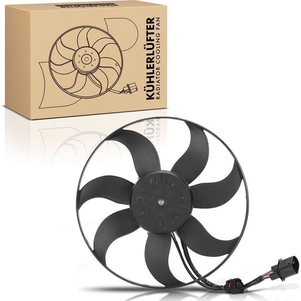 Frankberg 1X Radiatore Motore Singolo Senza Telaio Vw Golf 5 6 Passat B6 Audi A1 A3 Seat Skoda-image