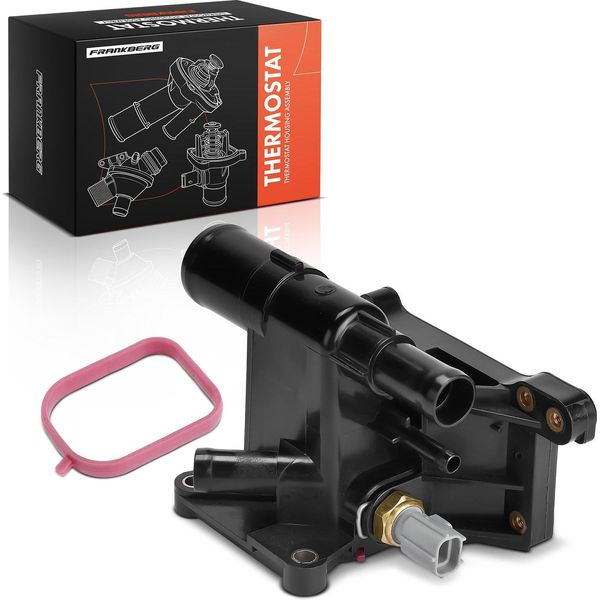 Frankberg 1X Termostato Refrigerante Per Ford Focus C-Max Fiesta Mondeo S-Max Volvo C30 S80 V50-image