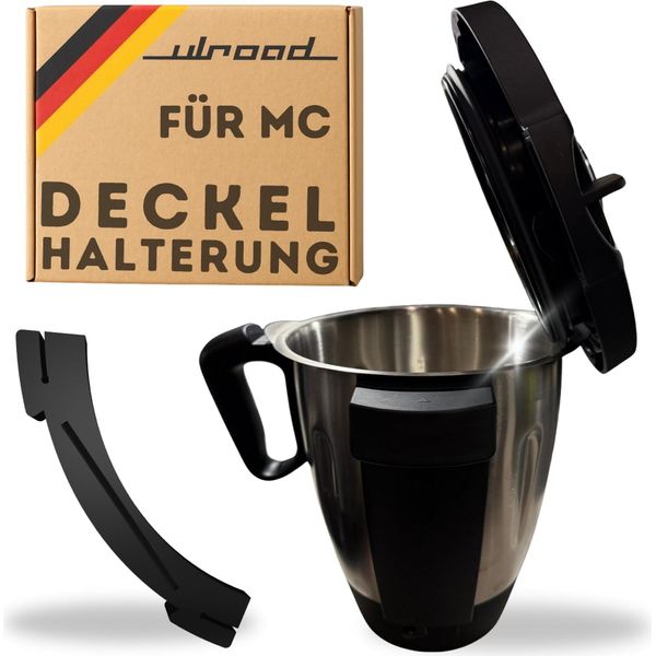 Ulroad Supporto Per Coperchio Adatto Per Monsieur Cuisine Connect I Smart Coperchio Con Protezione Antigoccia Per Appoggiare E Sgocciolare-image