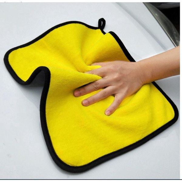 Panni In Microfibra Jumadas - Auto - Panno Per La Pulizia - Giallo - Panno Asciutto - Panno Per Il Lavaggio - 30X30 Cm-image
