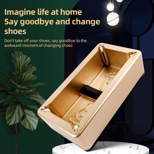 Distributore Automatico Di Copriscarpe Con 100 Copriscarpe Monouso Antiscivolo, Protegge Il Pavimento Di Casa, Ufficio, Ospedale, Fabbrica, Adatto Per-image