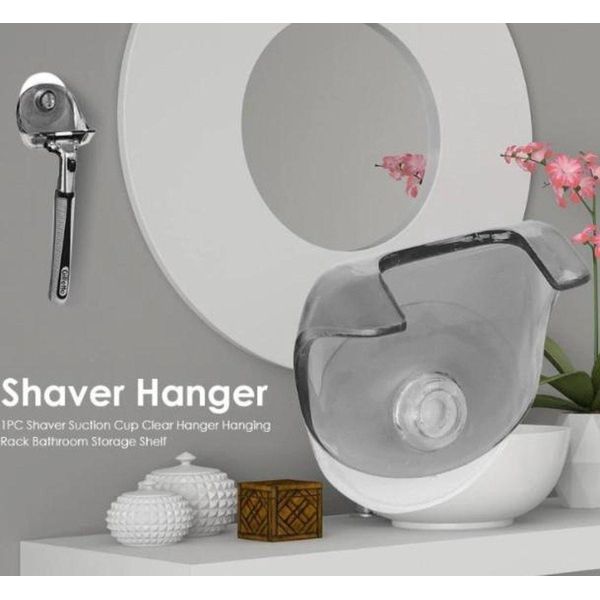 Jumada - "Portarasoio - Autoadesivo | Accessori Da Bagno | Gancio Appendiabiti Per Rasoio | Nero"""-image