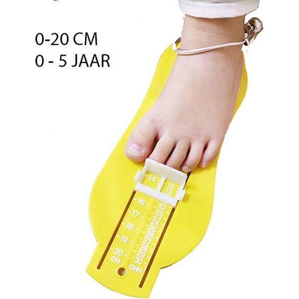 Jumada's – Misurare La Misura Del Piede Dei Bambini – Misurare La Misura Del Piede Dei Neonati – Giallo-image