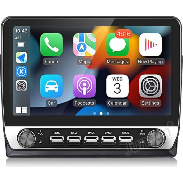 Autoradio Android 15 Da 10,1 Pollici 2+64 Gb Per Citroen C5 2008-2017 Wireless Carplay Android Auto Wifi Gps Navi Rds Dsp Dab+ Bt Con Manopola-image
