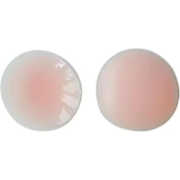 Jumada - Copricapezzoli - Autoadesivi - Silicone - Riutilizzabili - Rosa - 2 Pezzi-image