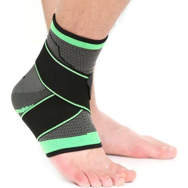 Cinturino Regolabile Per Caviglia Jumadas – Fascia Per Caviglia – Fascia Per Caviglia – Taglia Xl – Set Da 2 – Nero/Verde-image
