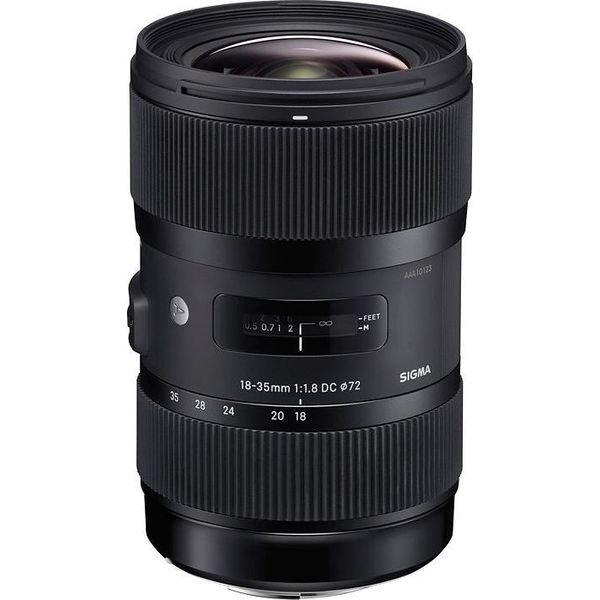 Sigma 18-35Mm F1.8 Dc Hsm, Telecamera Ip, 17/12, Standard, 78 Mm, 72 Mm, 121 Mm-image
