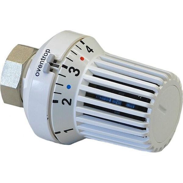 Termostato Oventrop Uni Xh M30X1,5 Con Posizione Zero Cromato 1011365 Sensore Di Liquido-image