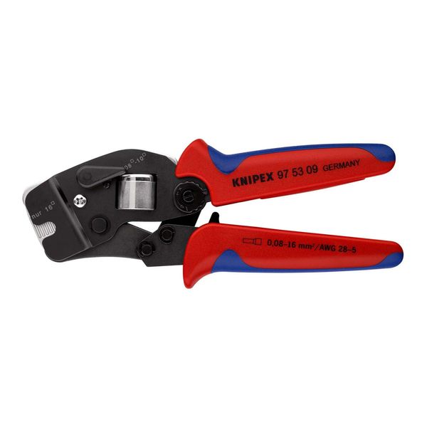Knipex 97 53 09 Selbsteinstellende Crimpzange FüR AderendhüLsen, 190Mm)-image