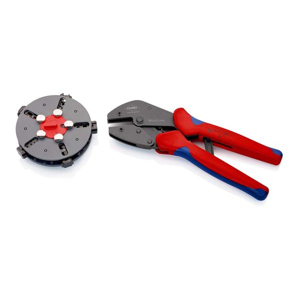 Knipex 97 33 02 Multicrimp® Crimpzange Mit Wechselmagazin Mit Mehrkomponenten-HüLlen BrüNiert 250 Mm)-image