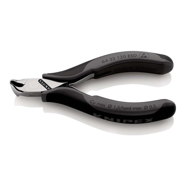 Knipex 64 32 120 Esd Elektronik-Vornschneider Esd Mit Mehrkomponenten-HüLlen 120 Mm)-image