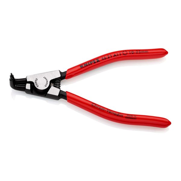 Knipex 46 21 A11 Sicherungsringzange FüR AußEnringe Auf Wellen Mit Kunststoff üBerzogen Schwarz Atramentiert 125 Mm)-image