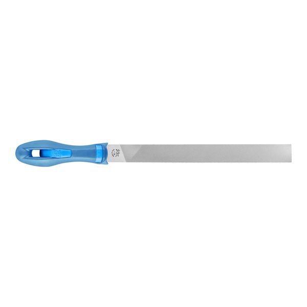 Pferd Tools Werkstattfeile Mit Heft Flachstumpf 250Mm Hieb 1 FüR Grobe Zerspanung, Schruppen (11210256)-image