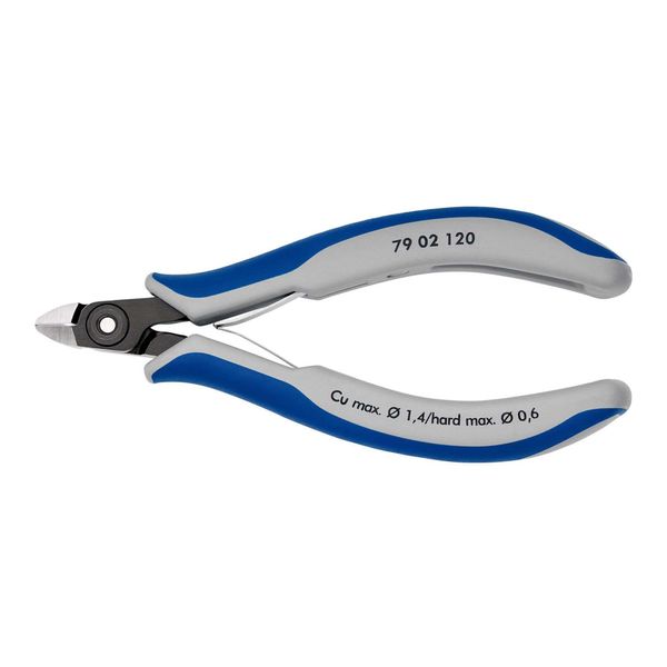 Knipex 79 02 120 PräZisions-Elektronik-Seitenschneider Mit Mehrkomponenten-HüLlen BrüNiert 120 Mm)-image