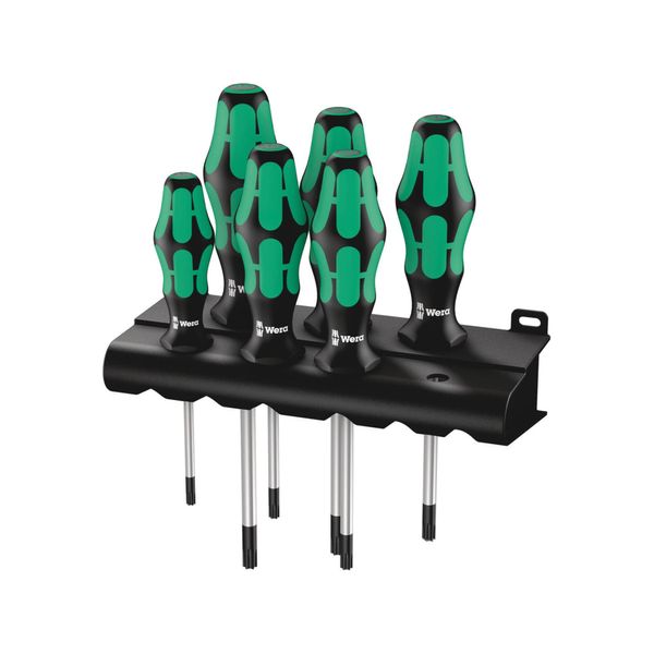 Wera 367/6 Tx Schraubendrehersatz Kraftform Plus Tx + Rack, 6-Teilig (05028062001)-image