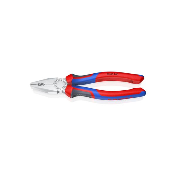 Knipex 03 05 200 Kombizange Mit Comfort-Griffen Verchromt 200 Mm)-image