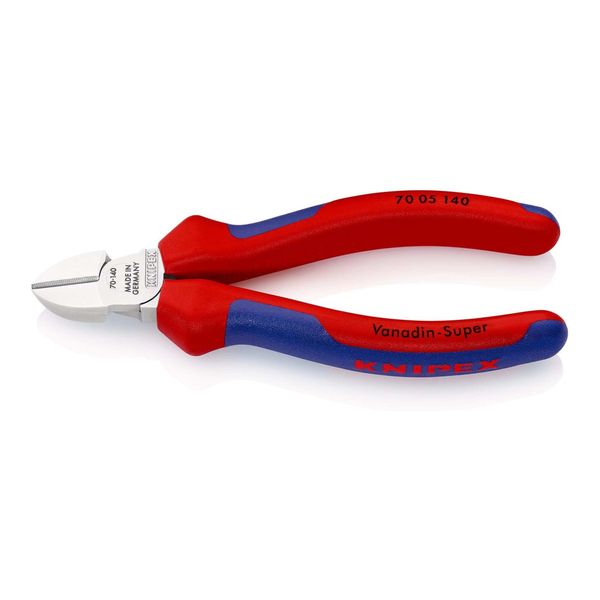 Knipex 70 05 140 Seitenschneider Mit Mehrkomponenten-HüLlen Verchromt 140 Mm)-image