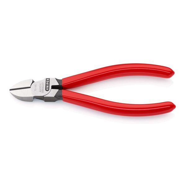 Knipex 70 01 140 Seitenschneider Mit Kunststoff üBerzogen Schwarz Atramentiert 140 Mm)-image