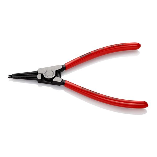 Knipex 46 11 G4 Sicherungsringzange FüR Greifringe Auf Wellen Mit Kunststoff üBerzogen Schwarz Atramentiert 180 Mm)-image