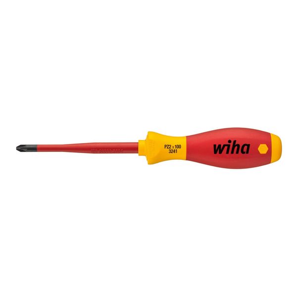 Wiha Schraubendreher Softfinish® Electric Slimfix Pozidriv PZ2 X 100 Mm (35396)-image