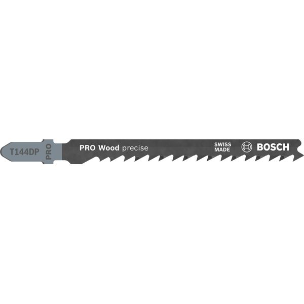 Bosch T144DP Lame Per Seghetto Alternativo Per La Lavorazione Del Legno Tenero Lame Per Sega 5 Pezzi-image