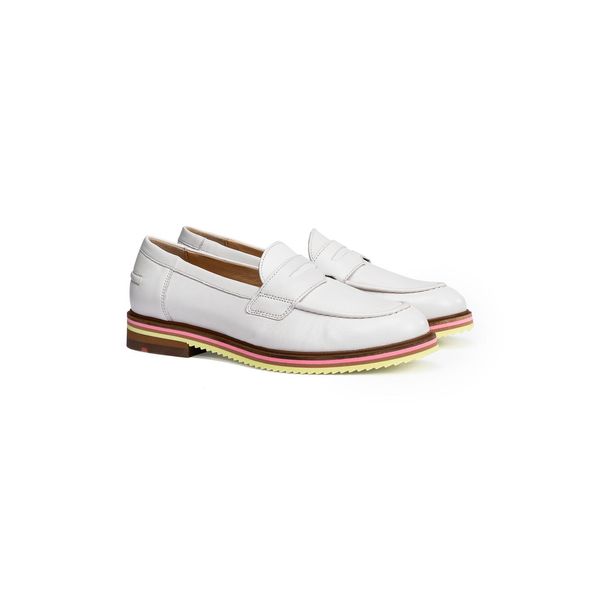 Lloyd Donna Slip-On/Loafer Umi Grigio Chiaro (Gesso) Pelle Lisciataglia:6-image
