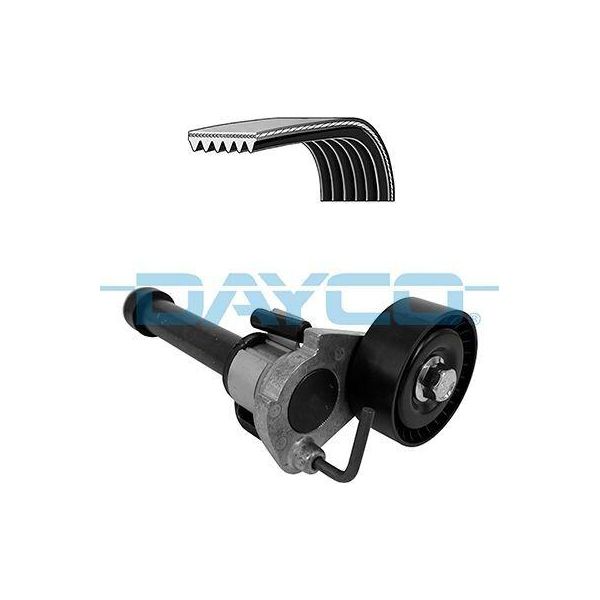 Dayco KPV435 Kit Cinghia Trapezoidale Dentata Per Vw Golf V Hatchback (1K1)-image