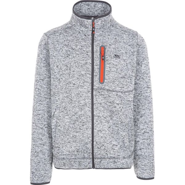 Trespass - Giacca In Pile "Bingham"" Da Uomo TP4287 (S) (Grigio Screziato)"-image