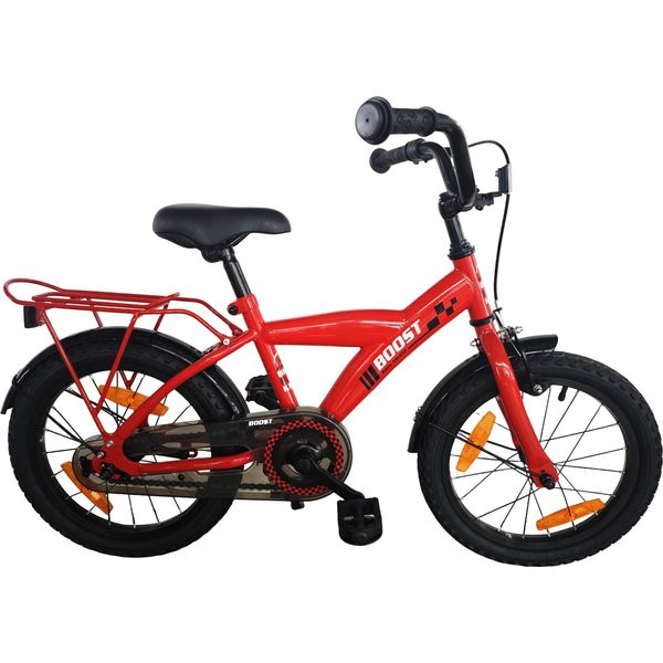 Bicicletta Per Bambini Bikefun Boost 16 Pollici Con Mozzo Freno - Rosso-image