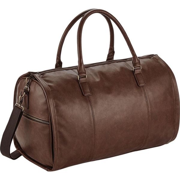 Quadra - Borsa Da Viaggio "Nuhide"" PC7452 (Taglia Unica) (Marrone Chiaro)"-image