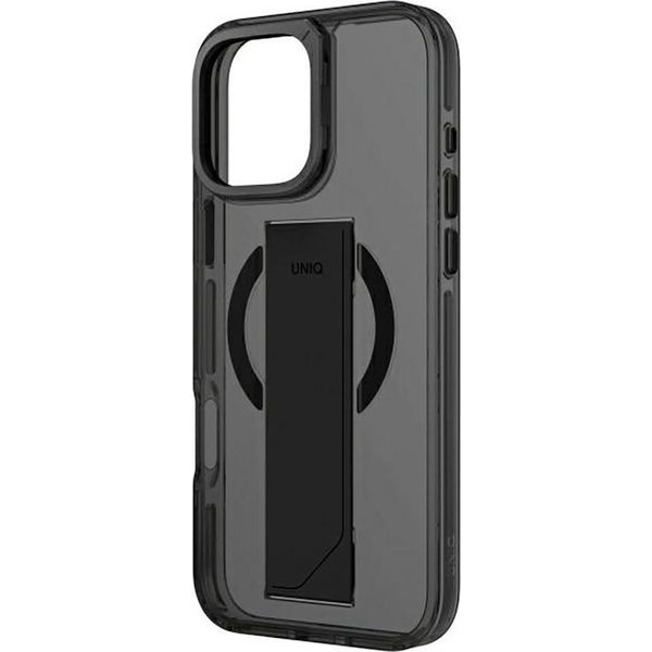 Uniq Etui Heldro Max Iphone 16 Pro 6.3 Magclick Ricarica Czarny/Fumo Di Vapore-image