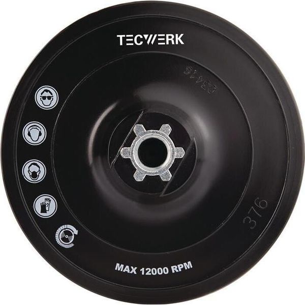 Platorello Ø 150 Mm M14 Con Supporto In Velcro-image