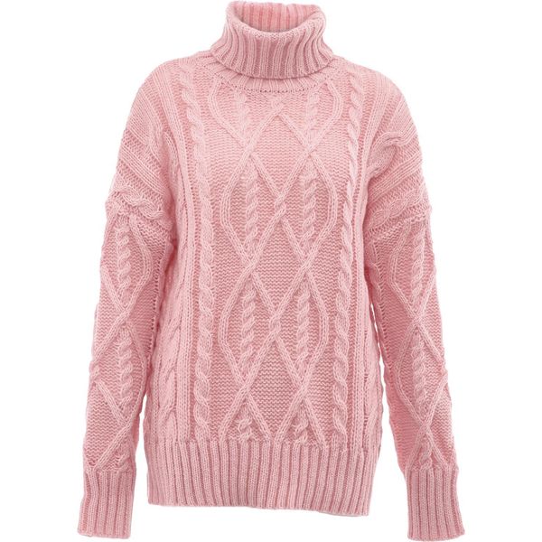 Maglione A Collo Alto Da Donna Sookie - Rosa, M/L-image