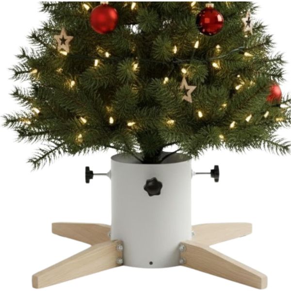Supporto Per Albero Di Natale, Base Per Albero Di Natale, Copertura, Tronco, Supporto Stabile Per Acqua, Loft More&Deco-image