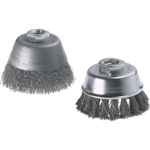 Wolfcraft Steel Wire Pot Brush Ws M14 Ø 100 Mm 2151000 1 Pc(S)-image