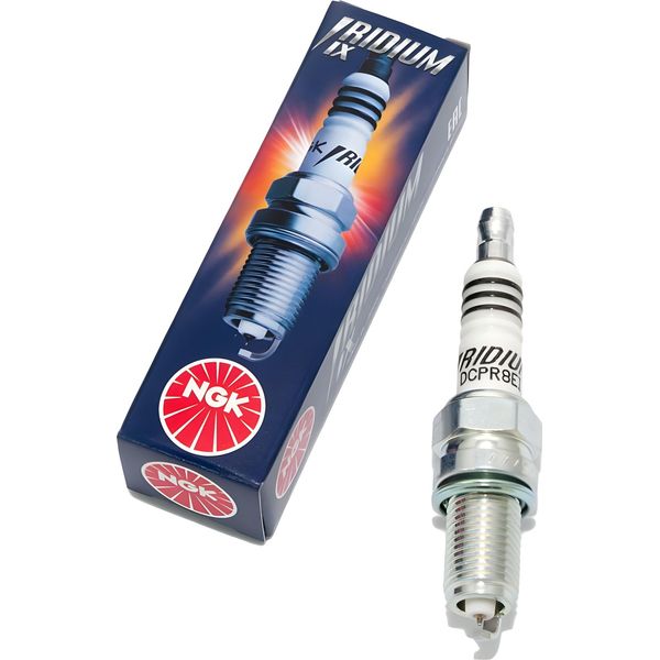 Candela Ngk DCPR8EIX Candela All'iridio Soppressa, Filettatura Lunga 19,0 Mm Ø 12,0 Mm, 6546-image