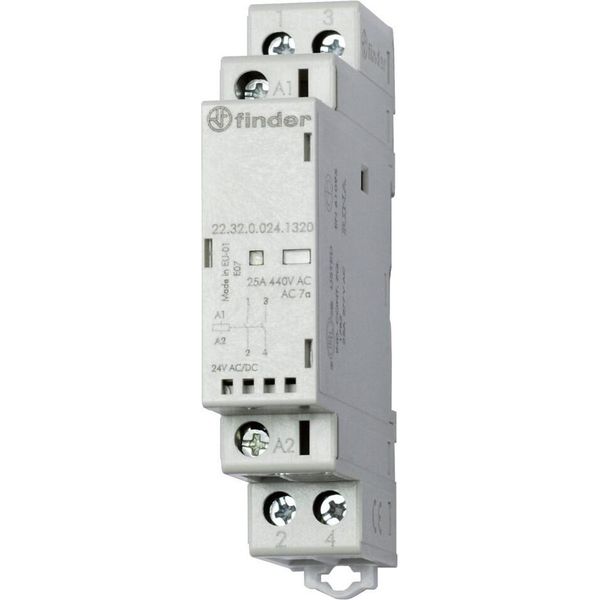 Contattore Di Installazione 24VAC/DC,2S,LED - Contattore Di Installazione 24V Ac/Dc 22.32.0.024.4320-image