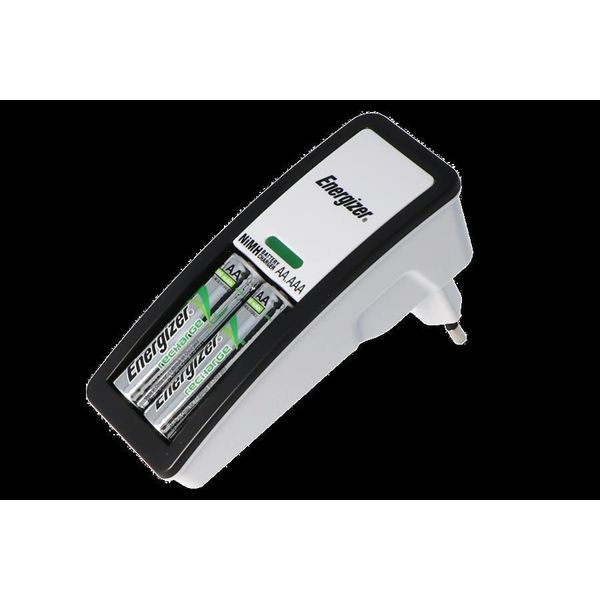 Energizer Mini Charger Incluso 2 Batterie Aaa Nimh 850Mah Caricabatterie Da Rete-image